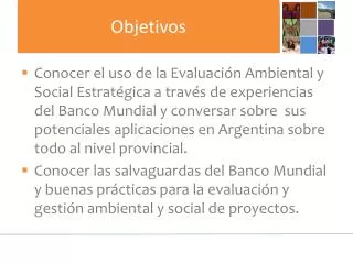 objetivos