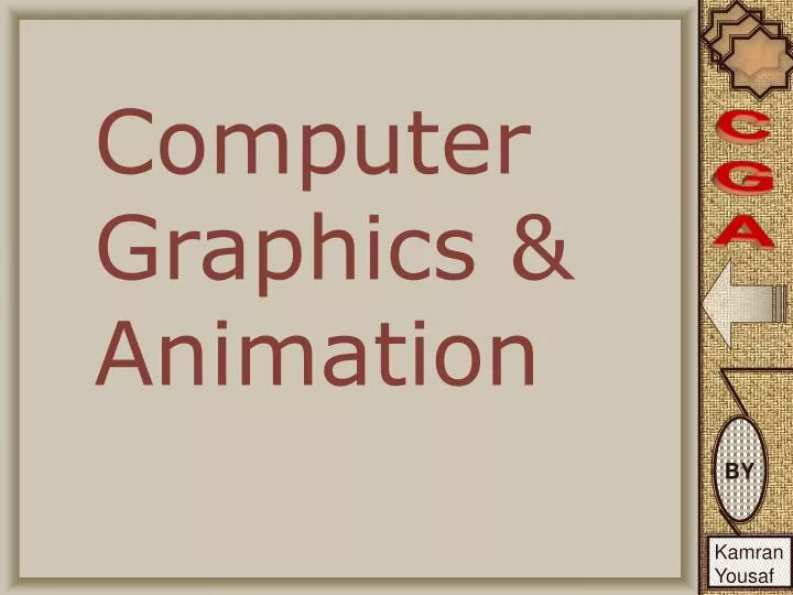 computer graphics animation