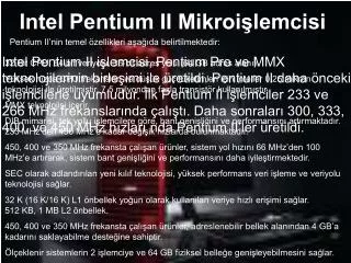 intel pentium ii mikroi lemcisi