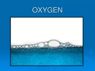 oxygen