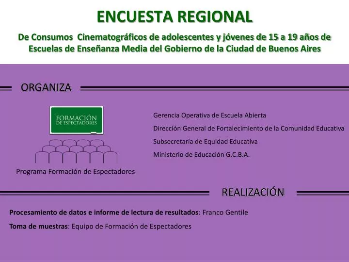 encuesta regional