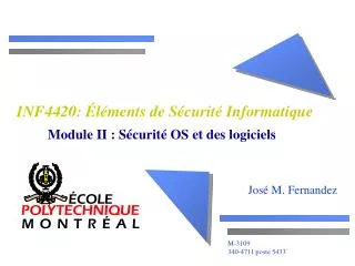 inf4420 l ments de s curit informatique