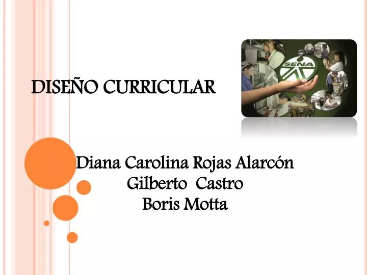 dise o curricular