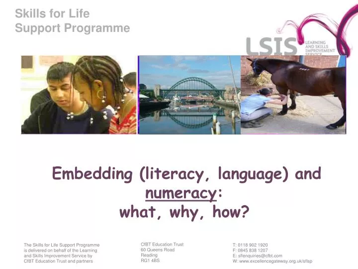 embedding literacy language and numeracy what why how
