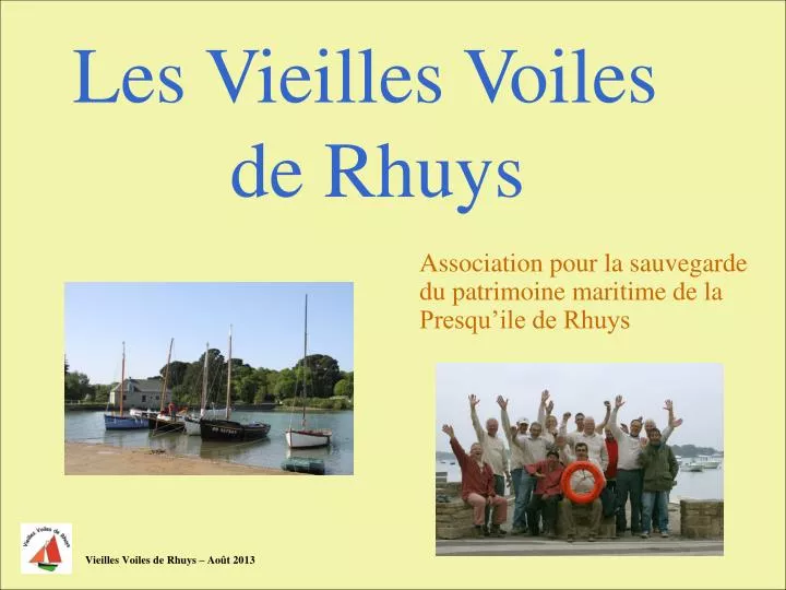 les vieilles voiles de rhuys