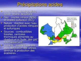 pr cipitations acides
