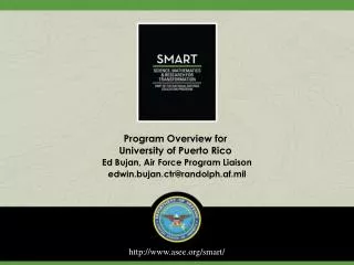 Program Overview for University of Puerto Rico