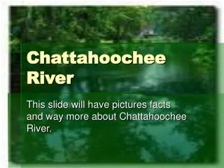 Chattahoochee River