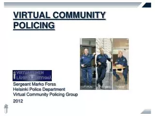 VIRTUAL COMMUNITY POLICING