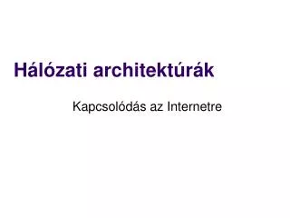 h l zati architekt r k