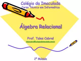 lgebra relacional
