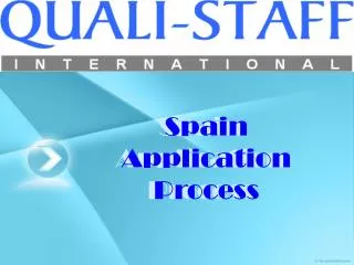 Spain Application Process