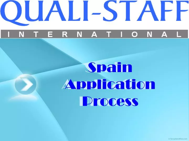 spain application process