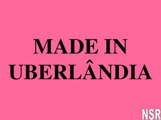 made in uberl ndia