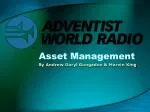 Asset Management - slide 1