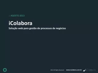 icolabora solu o web para gest o de processos de neg cios
