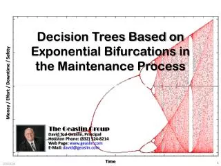 Decision Trees Based on Exponential Bifurcations in the Maintenance Process