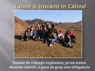 tafoni i trovan i n c tina