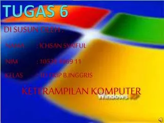 tugas 6