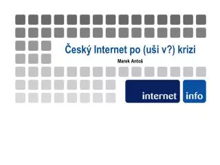 esk internet po u i v krizi