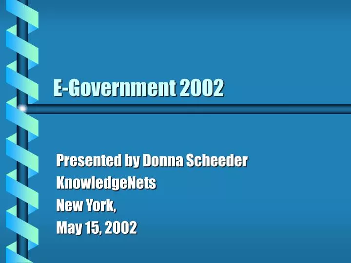 e government 2002