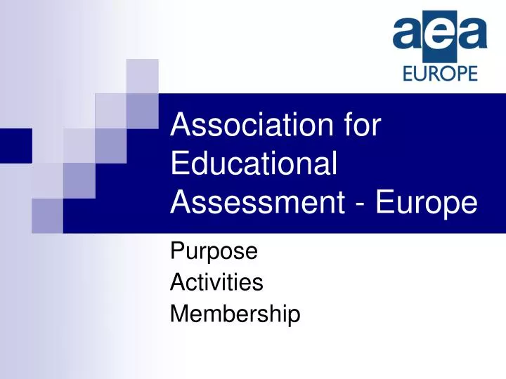 association for educational assessment europe