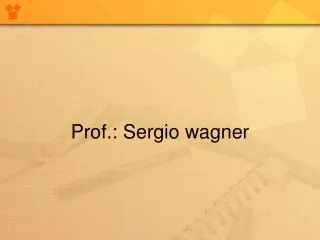 prof sergio wagner