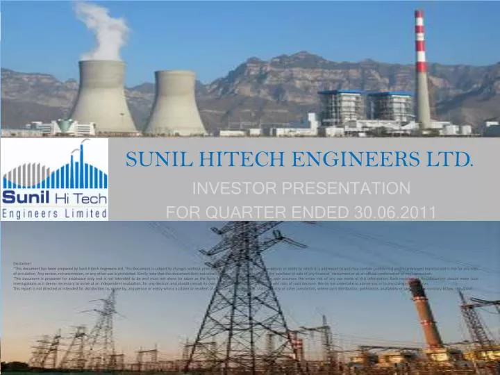 sunil hitech engineers ltd