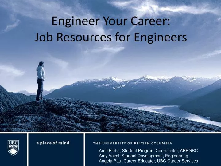 engineer your career job resources for engineers