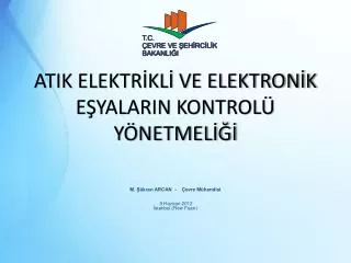 atik elektr kl ve elektron k e yalarin kontrol y netmel