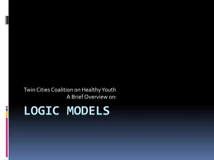 twin cities coalition on healthy youth a brief overview on