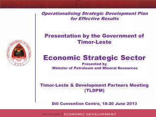 Economic Strategic Sector