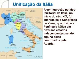 unifica o da it lia