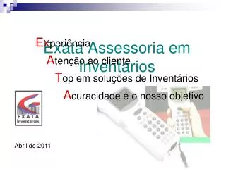 exata assessoria em invent rios