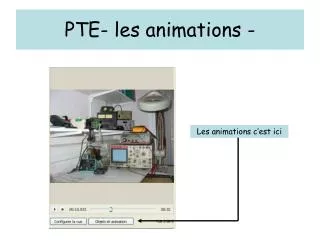 pte les animations