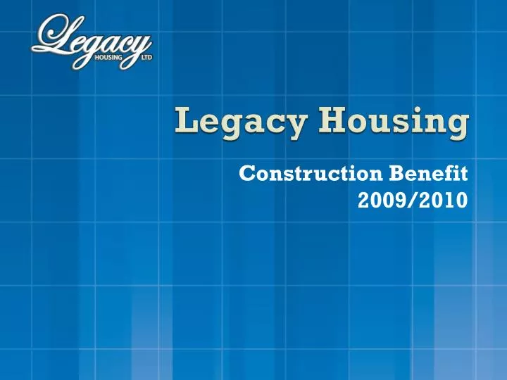 legacy housing