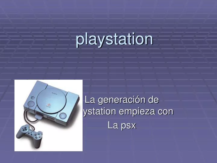 playstation