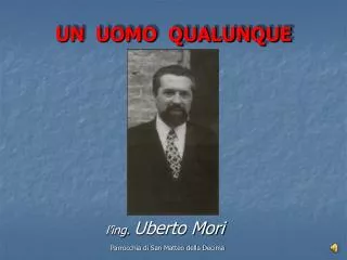 un uomo qualunque