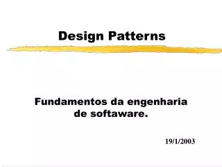 design patterns
