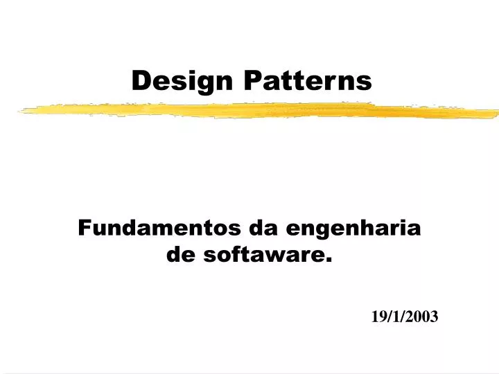 design patterns