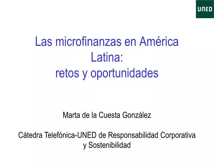 las microfinanzas en am rica latina retos y oportunidades