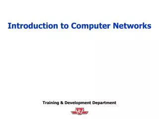 Introduction to Computer Networks