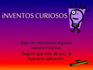 inventos curiosos