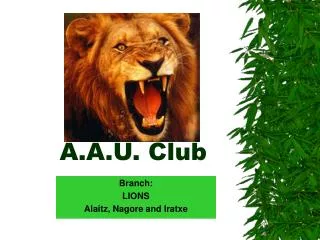 A.A.U. Club