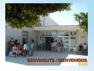 benvinguts bienvenidos