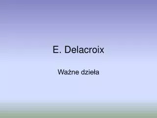 e delacroix