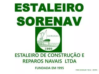 estaleiro sorenav