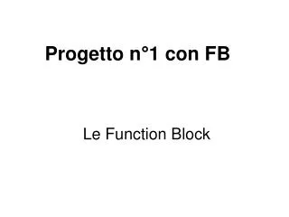 le function block