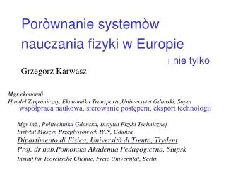 por wnanie system w