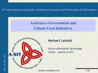 Austrian e-Government and Citizen Card Initiatives